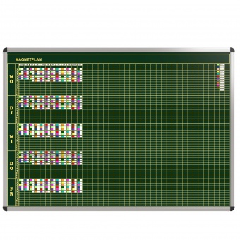 Klassen-Plantafel, 12 Stunden Mo-Fr, für 40 Klassen, 123x177 cm, Klassen-Plantafel, 12 Stunden Mo-Fr, für 40 Klassen, 123x177 cm,